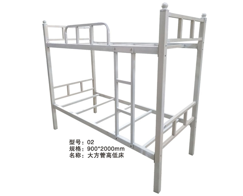 型号：02 大方管高低床 规格：900x2000mm