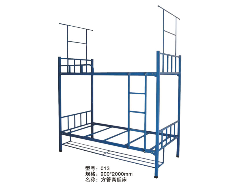 型号：013 方管高低床 规格：900x2000mm